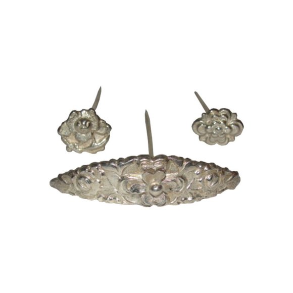 Antique Chinese Inspired 3 Pc Hair Stick Set w/ Fl main image 5